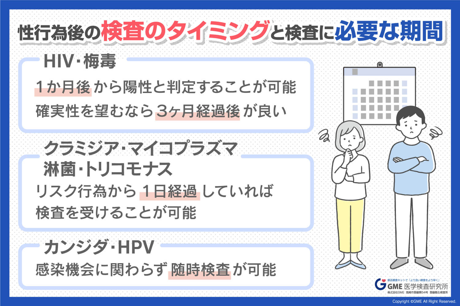 検査結果確認（手書き申込書） - 性病検査キット（郵送）クラミジア・梅毒・HIVなど自宅で簡単検査 GME医学検査研究所