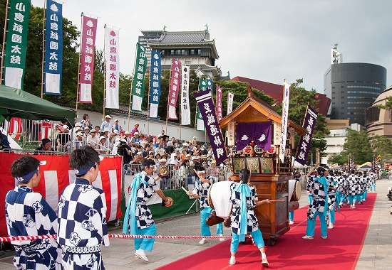 Kokura Castle Garden, located in