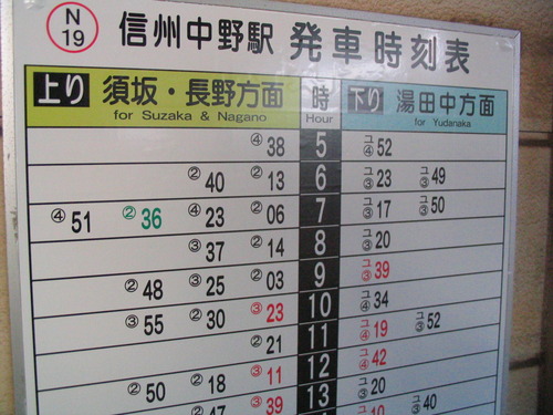 須坂駅での電車撮影会、須坂から信州中野へ。【長野電鉄3500系O2編成引退③】 | 湘南軽便鉄道のブログ