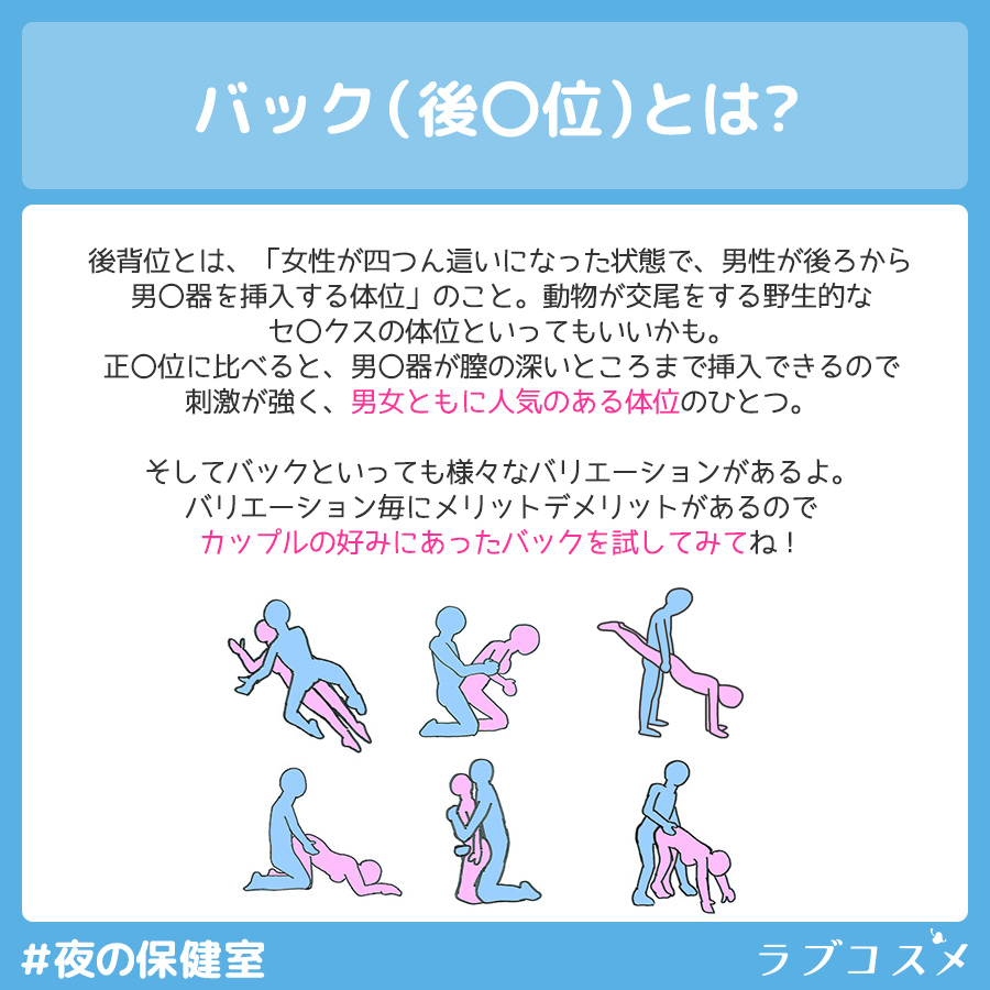 側位の体位を参考動画で解説！本当に気持ちいい横バックの挿入方法とコツを図解