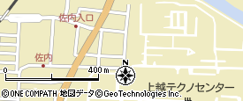 ホテルアスカ（上越市/ホテル）の地図｜地図マピオン