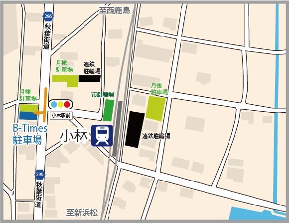 遠鉄西ヶ崎駅（西Ａ）パーキング【遠州西ヶ崎駅 徒歩1分】(予約制) | タイムズのB