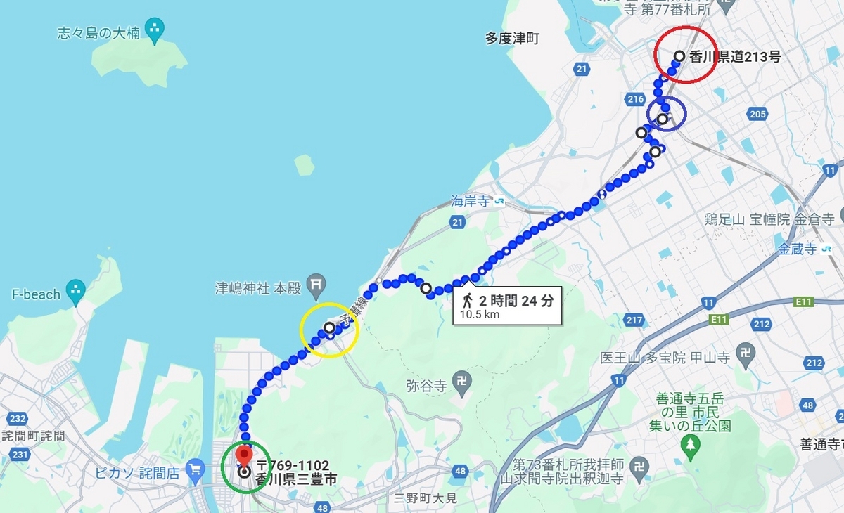 坂出駅ＪＲ土讃線（高松駅～多度津駅）：路線図／ホームメイト