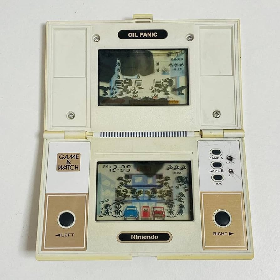 美品】任天堂ゲームウォッチ オイルパニック 箱説付 ☆Nintendo GAME&WATCH