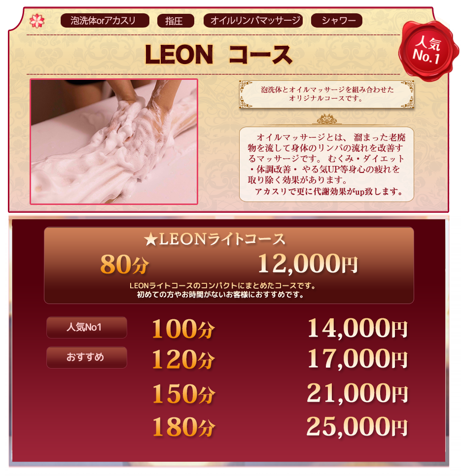 新橋メンズエステLEON on X: