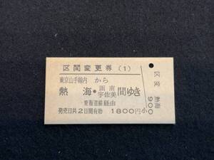 ご注意ください！JR東海～JR東日本の移動について | 【公式】南熱海