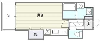 満室】ピュアドーム博多ルネサンス(28.82㎡-1DK)【901】 | 博多・天神（福岡）の賃貸住宅を探すならアイル賃貸-福岡