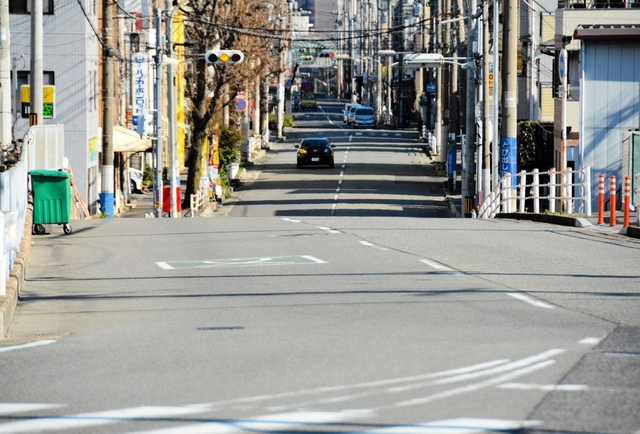 神戸・兵庫区（明治40年）▷福原遊郭内の桜筋 | ジャパンアーカイブズ -