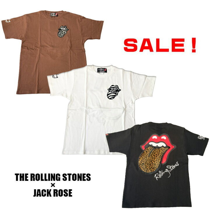 CIAOPANIC（チャオパニック）の「【ユニセックス】【THE ROLLING STONES/ローリング・ストーンズ】ヴィンテージ加工ロックTシャツ（Tシャツ/カットソー）」  -