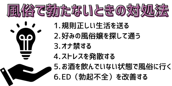 風俗で勃たない男性必見！主な理由とおすすめの対処法について｜風じゃマガジン