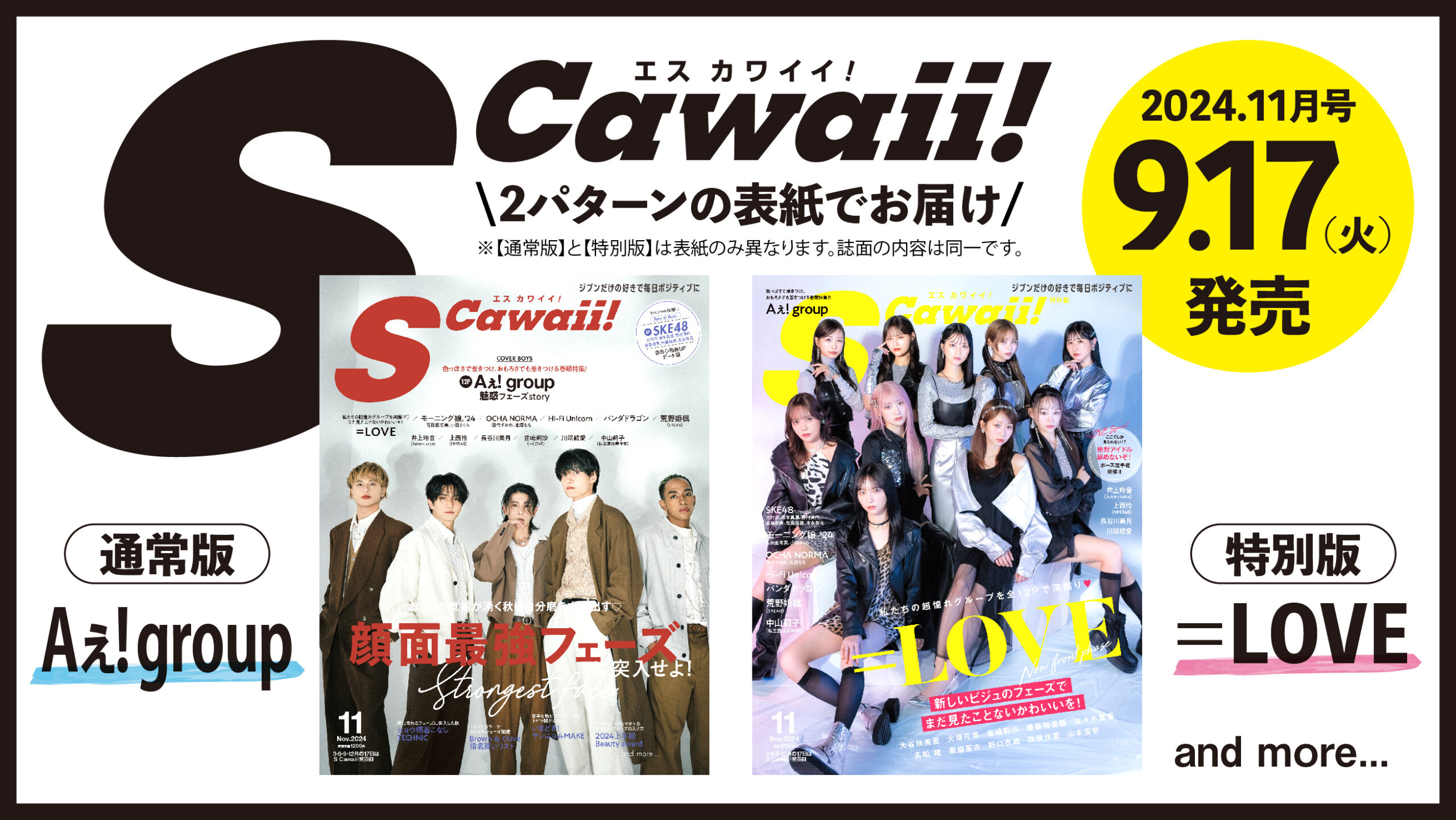 Scawaii！（エスカワイイ）の最新号【2025年2月号 (発売日2024年12月17日)】| 雑誌/電子書籍/定期購読の予約はFujisan