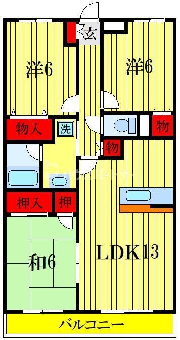 シャルム・Ｋ・カーサ（シャルムケイカーサ）(東京都江戸川区の賃貸マンション)の賃料・間取り・空室情報 | 