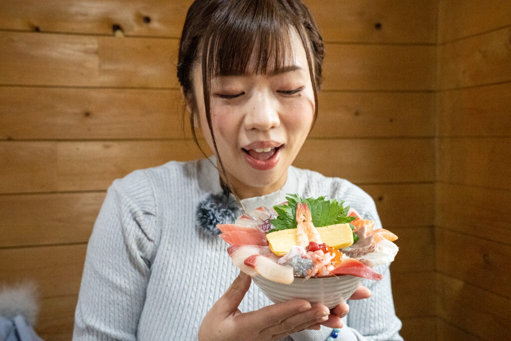 岡崎魚市場食堂 平の屋「平の食堂 （ひらのしょくどう）」の海鮮が美味しい！