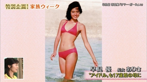 花の82年組【早見優】夏色のセクシー画像