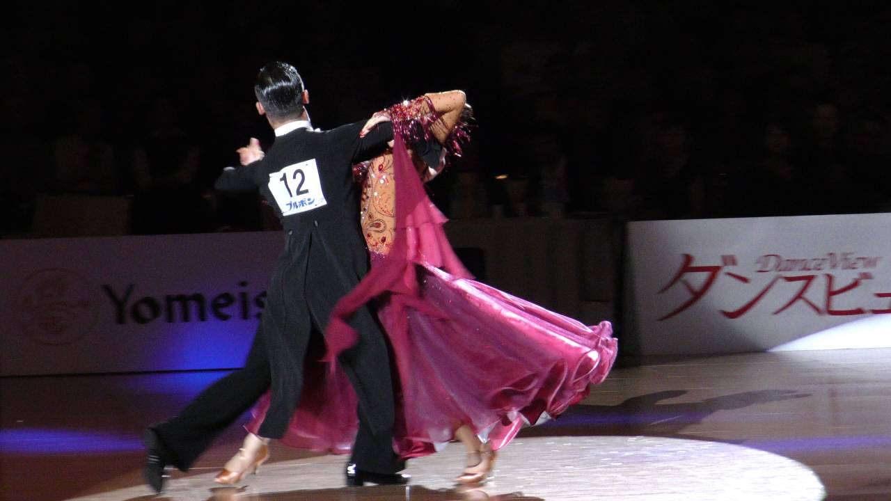 スタンダード準優勝 小嶋みなと・盛田めぐみ組 ホワイトン謙心・ホワイトン夏奈実組