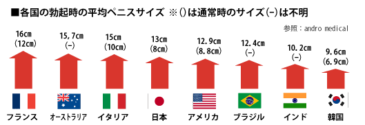 日本人のペニスサイズ調査～長さと太さの相関性 | 男性生殖器マニア