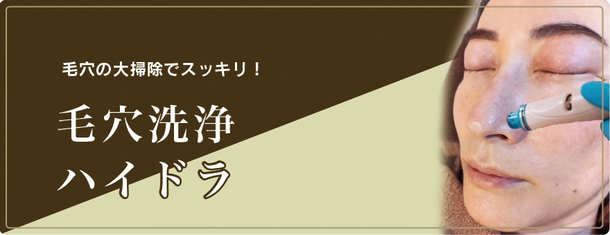 毛穴洗浄ハイドロスプラッシュで角栓汚れと黒ずみ毛穴を除去|兵庫（尼崎）エステサロンRinda Beauty Salonリンダビューティーサロン |