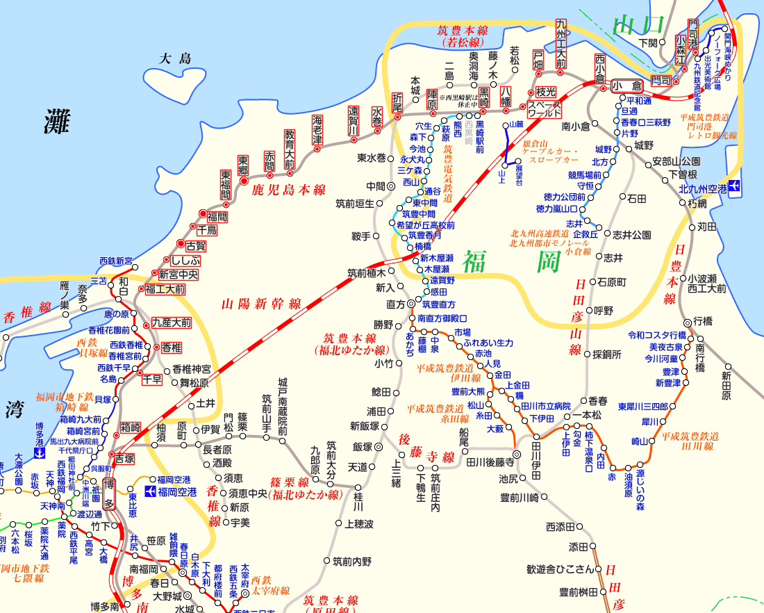 鳥栖駅から博多駅(2024年01月02日) 鉄道乗車記録(鉄レコ・乗りつぶし) by Kusminさん