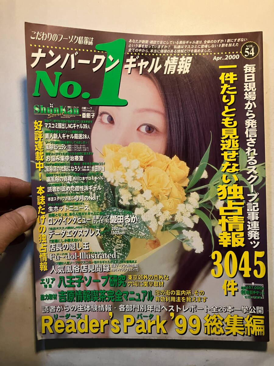 新入荷7/12-1 雑誌（今月のナンバーワンギャル情報）