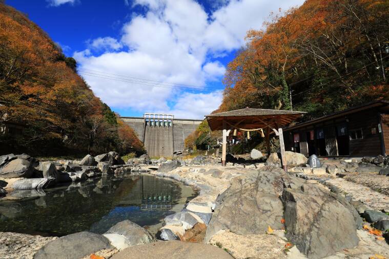 しげやんの自由気ままにおかやま温泉めぐり　【岡山の混浴露天風呂と言えば湯原温泉砂湯】