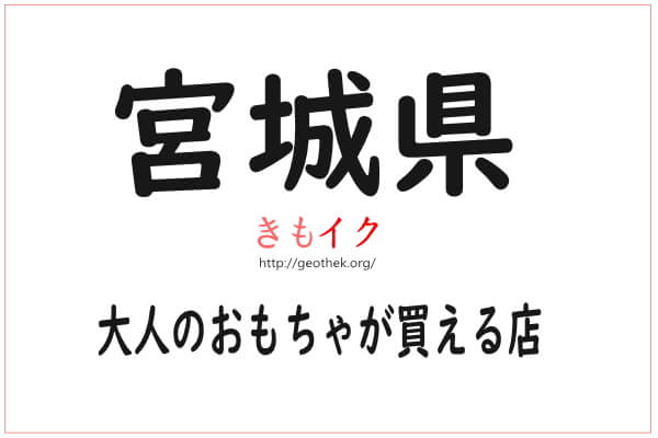 仙台のおすすめアダルトショップ4選！ガッツリ1人で？いちゃいちゃカップルで？どう楽しむ！ | happy-travel[ハッピートラベル]