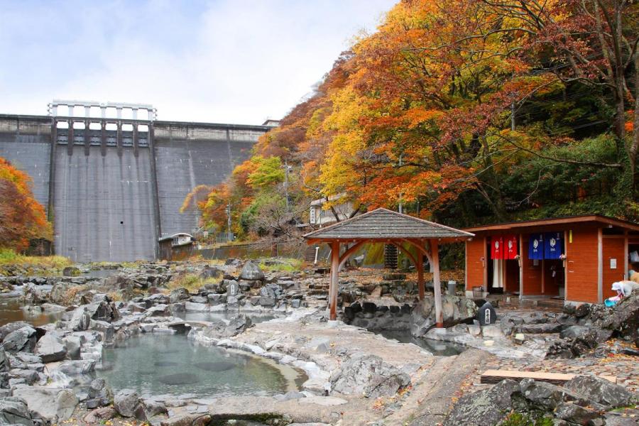 毎日が正月日和:西の横綱！丸見え混浴露天( 岡山県湯原温泉)