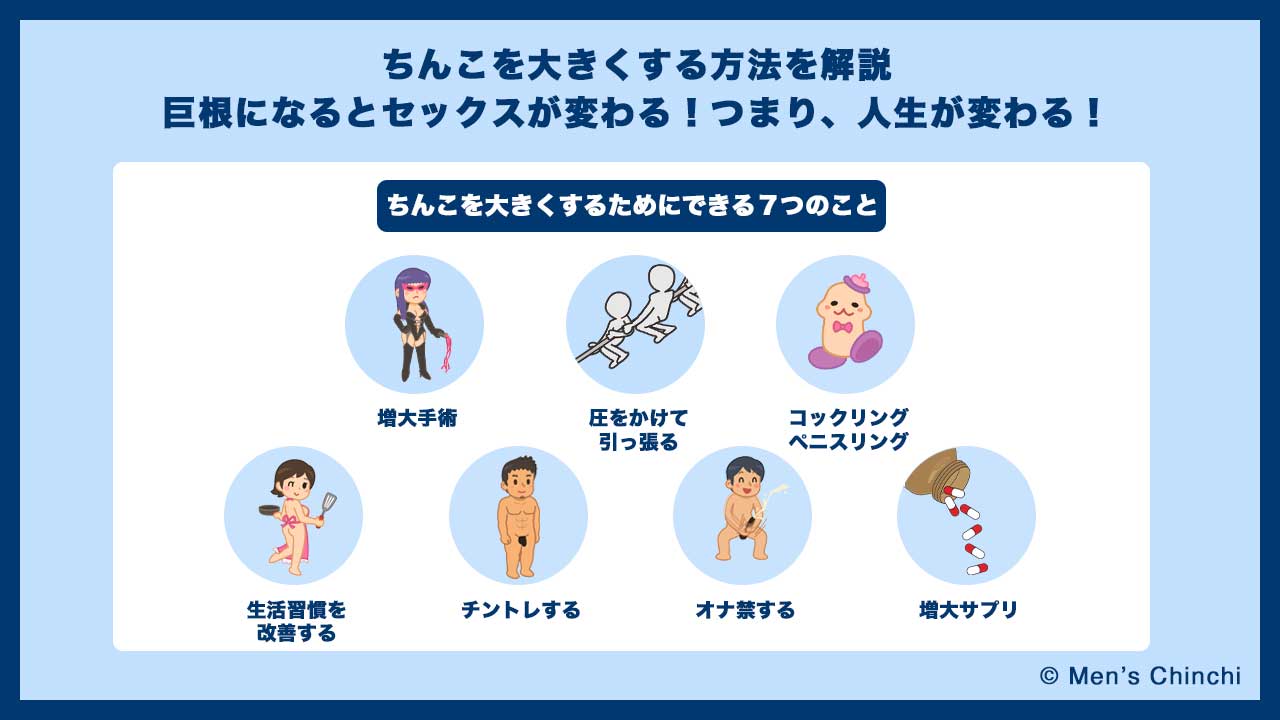 巨根の基準は何センチか