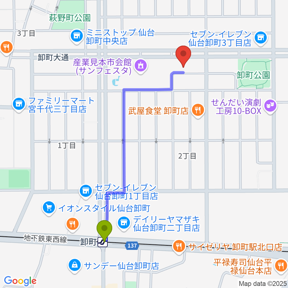 地下鉄卸町駅すぐそばの空き地に建設される建物が判明しました。 | 仙台つーしん