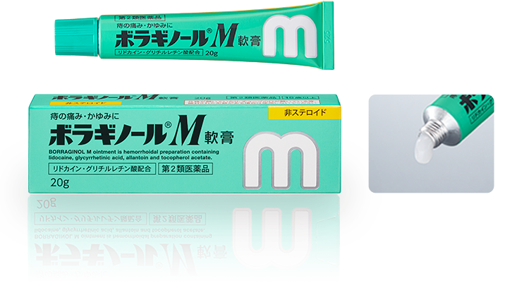 メンソレータムリシーナ軟膏A 15G 切れ痔 いぼ痔に効く市販薬