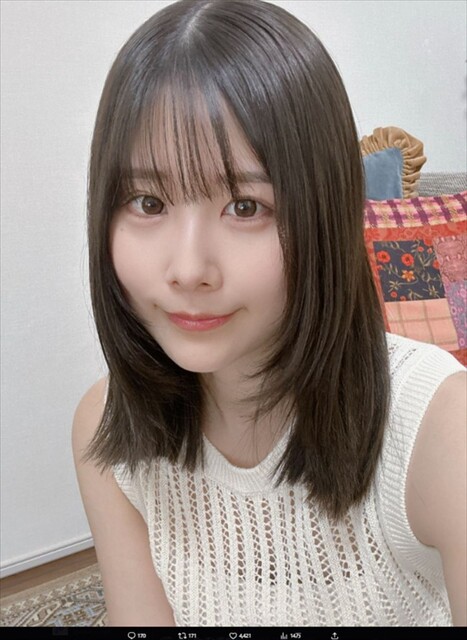 絶好調に可愛い」“整形から5年”有村藍里のオフショル姿の自撮りが“有村架純感”「色気ダダ漏れ」｜概要｜ニュース｜ピンズバNEWS