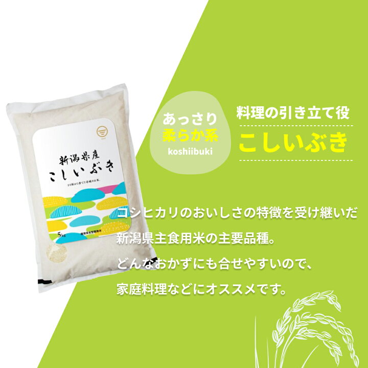 令和4年産 こしいぶき10kg(5kg×2袋)のレビュー・口コミ一覧 |