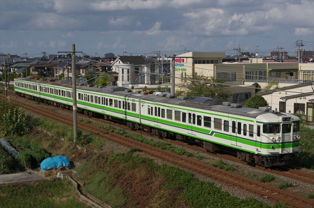 4月29日撮影 信越本線 亀田～越後石山間