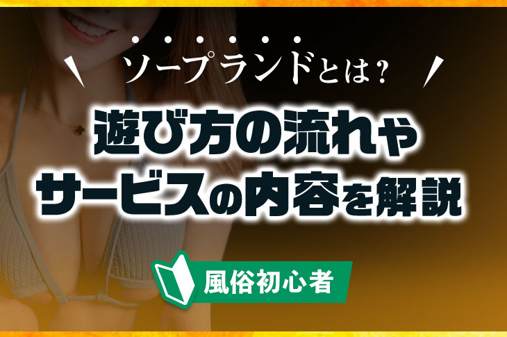 初めてのソープランドの遊び方（マナー・注意点も解説します）｜アンダーナビ風俗紀行