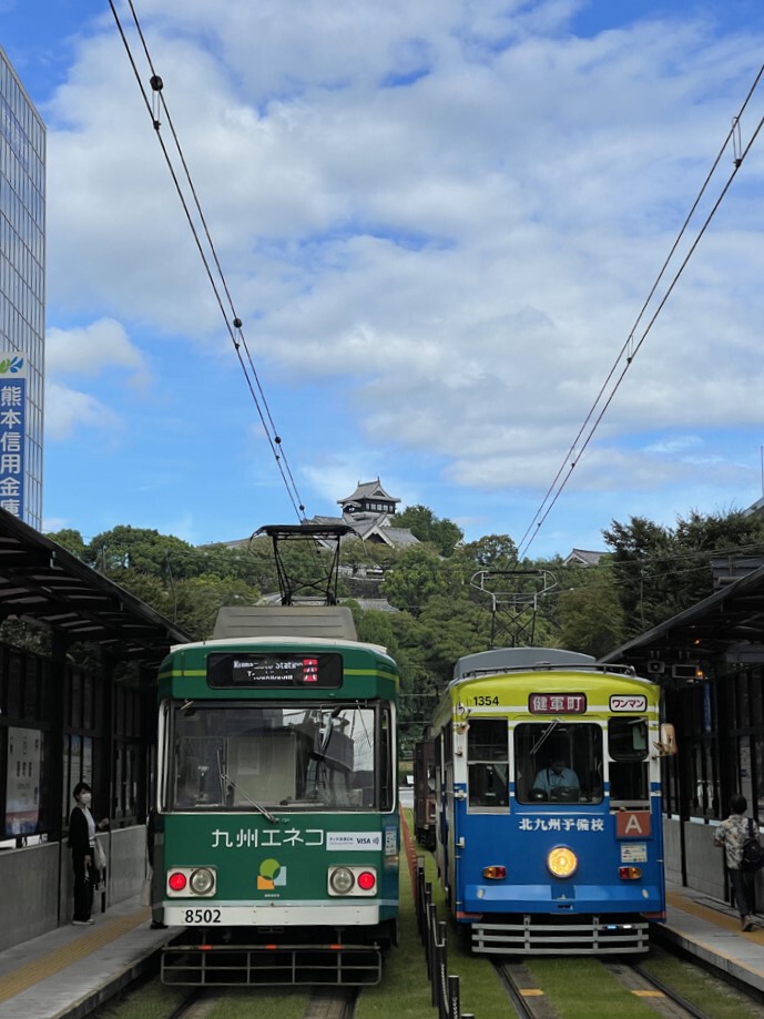 暖かい内地への旅 Part16 熊本市電を撮る④ 通町筋～健軍町